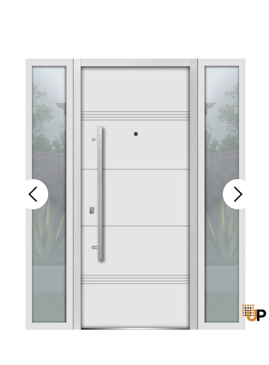 Brand New!!!!! Modern steel exterior aluminum door - photo 3