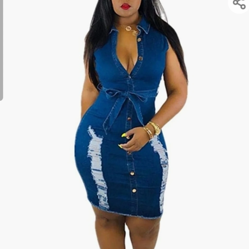 Denim Dress 🏈 - photo 2