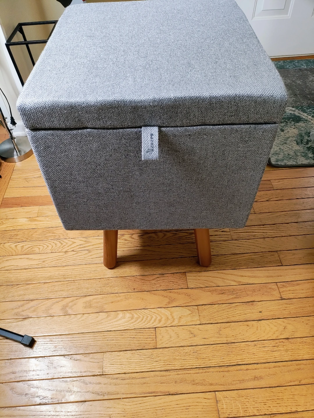 2-in-1 Ottoman Pet Stairs Dog Stairs for Small Dogs (8-Steps)