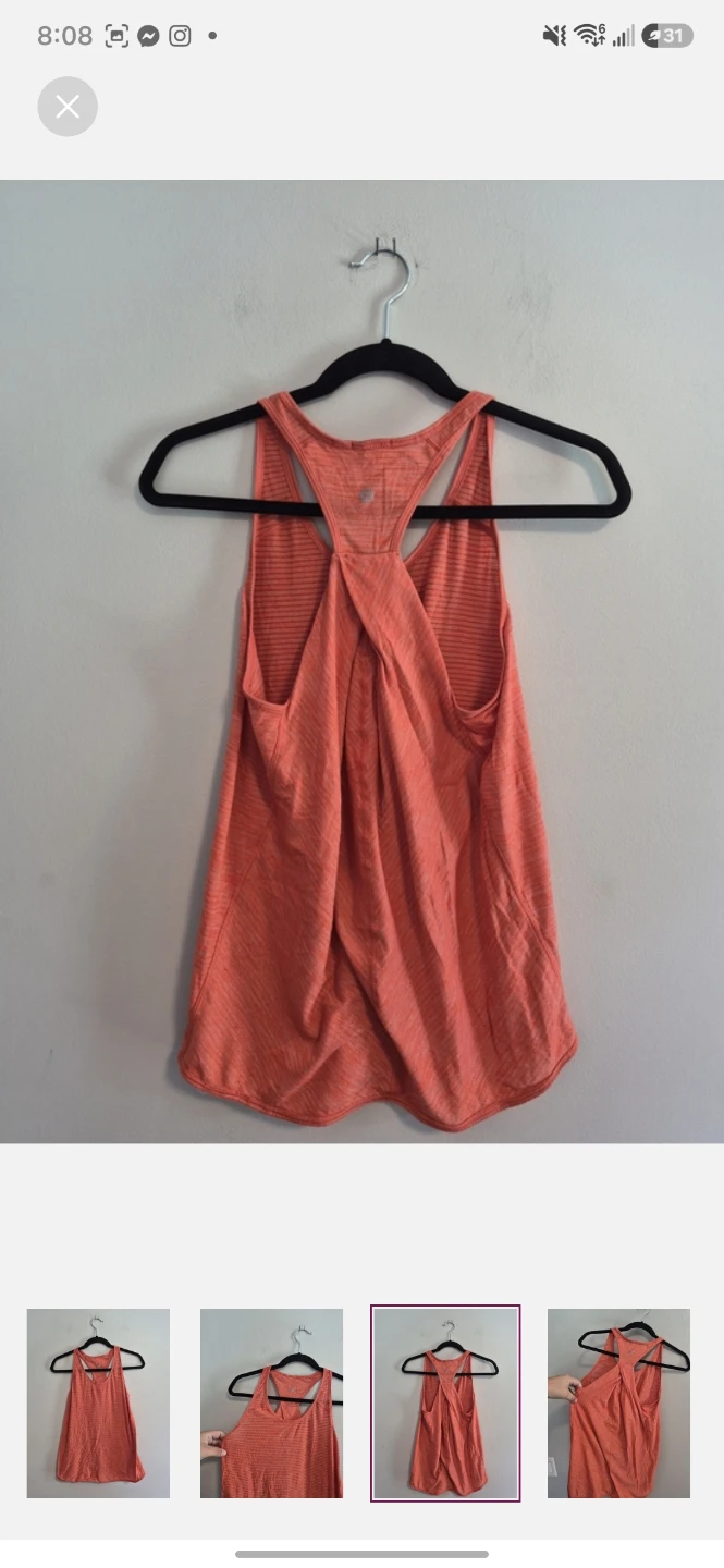 Lululemon striped tank top - photo 3