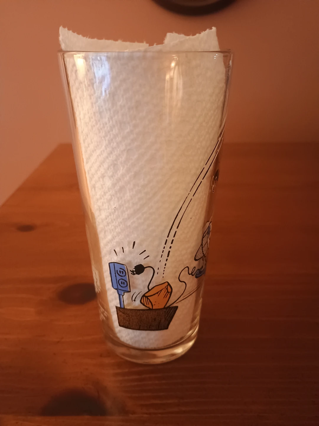 1976 Pepsi Looney Tunes Roadrunner Coyote Sailplane Glass HTF - photo 5