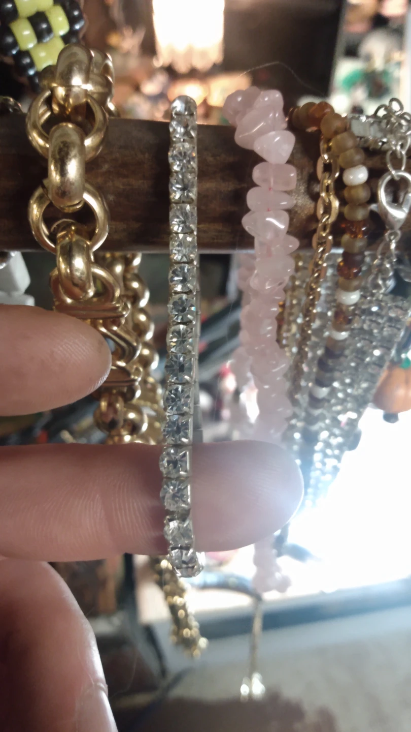 Rhinestone Tennis Bracelet