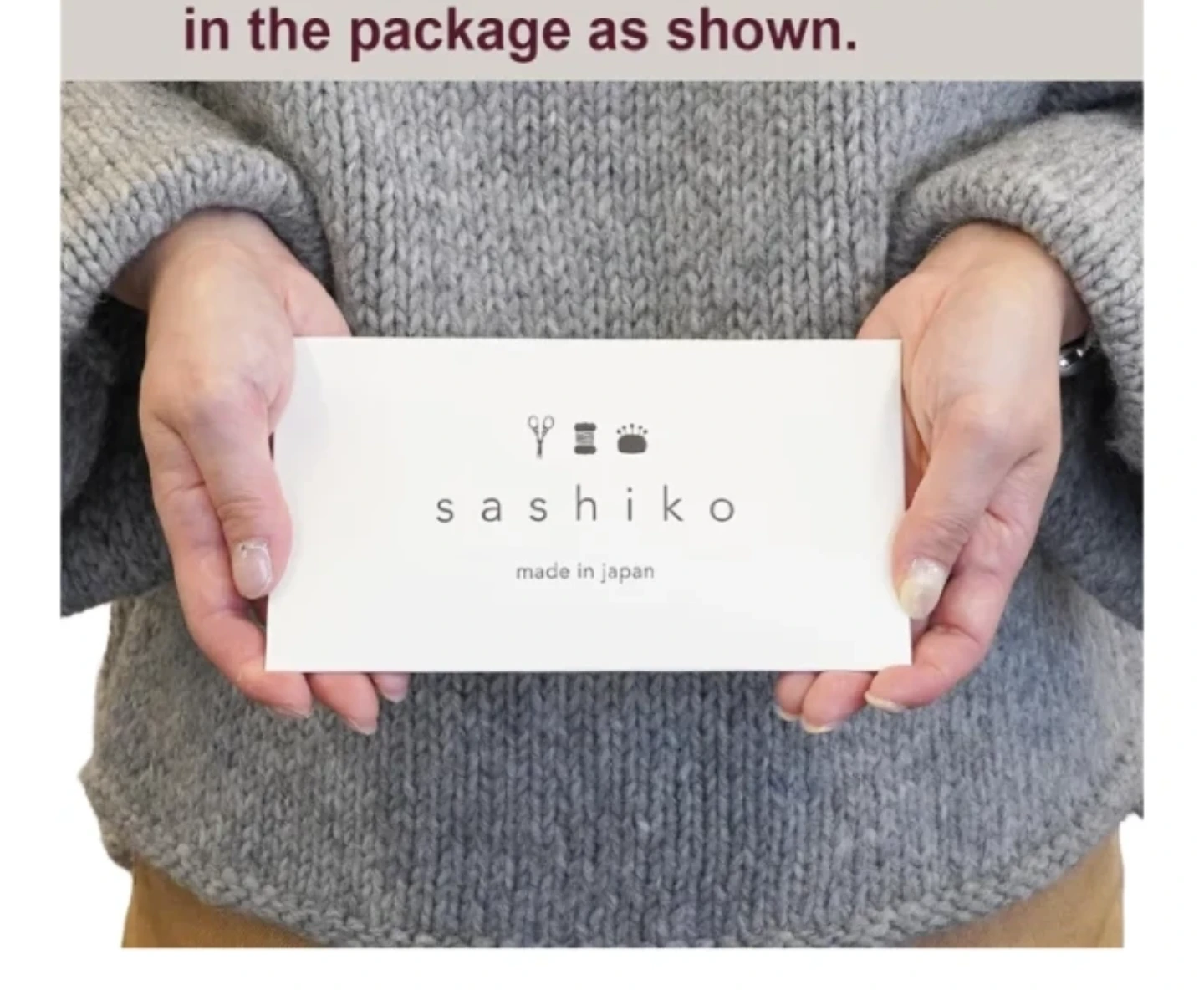 Daruma Sashiko Thread Gift Box - Kouyou Komorebi more - photo 4