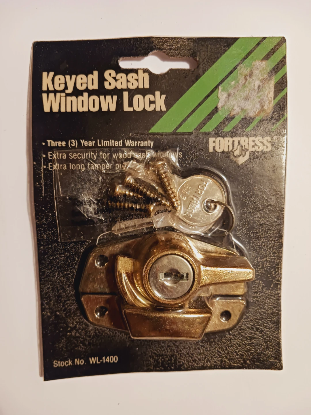 Fortress Keyed Sash Window Lock WL-1400 - photo 2