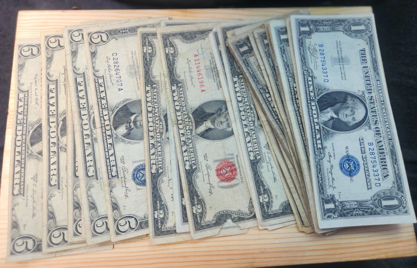 Vintage US Currency Collection $108 face value