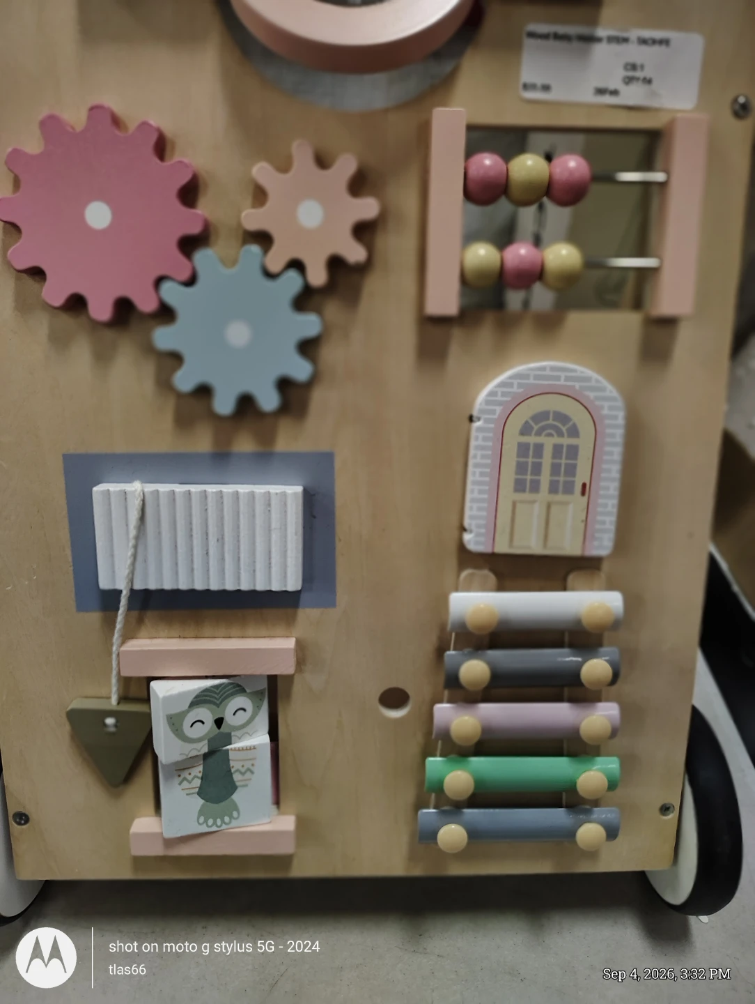Wooden Baby Activity Walker - photo 2