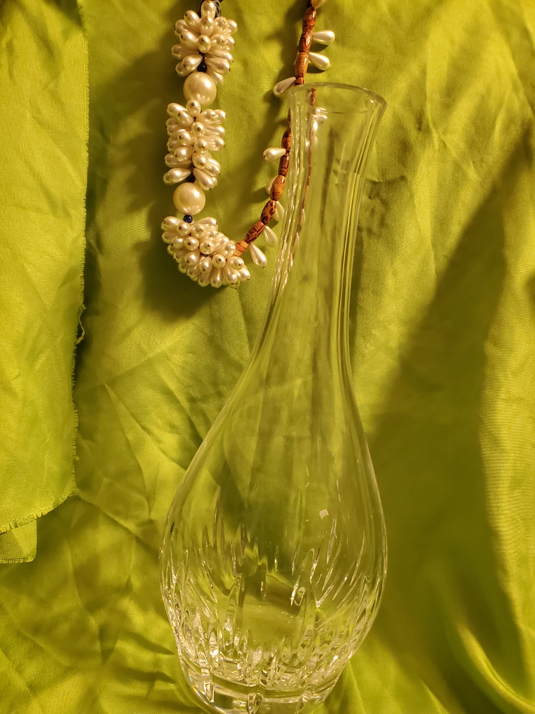 Clear Glass Decanter Vase🏈 - photo 3