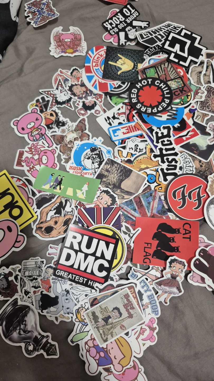 Large Assorted Vinyl Sticker Collection
