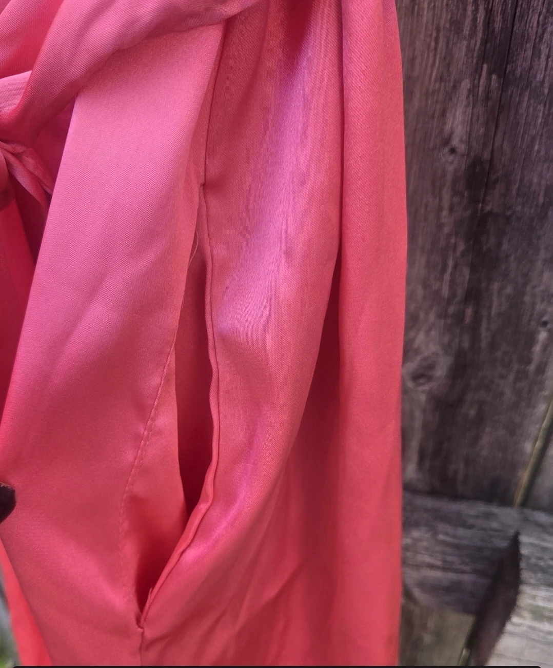 Pink Bridesmaid Satin Robe - photo 3