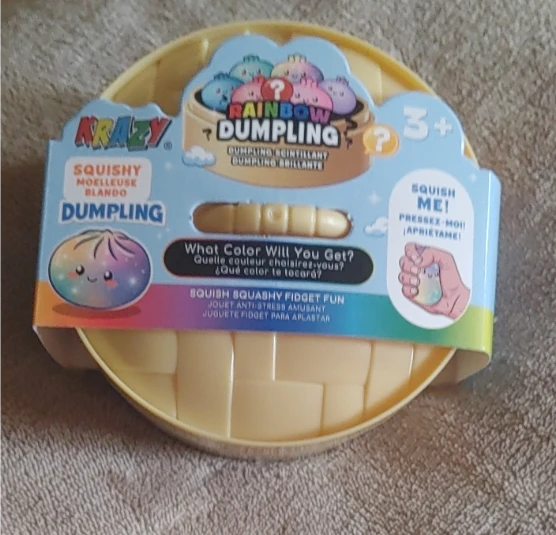 Brand new Krazy Rainbow Dumpling Squishy Fidget