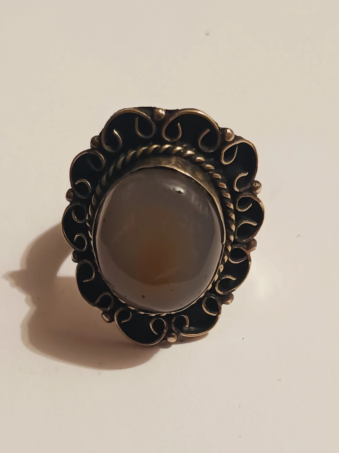 Beautiful Massive Moonstone Ring. Size 9. - photo 4