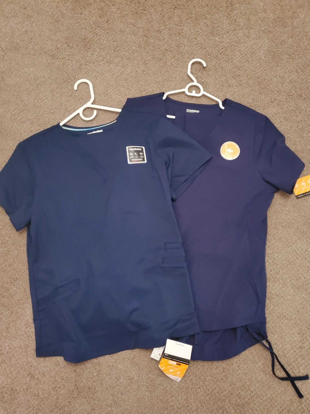 Brand new. Two pairs of Scrubstar scrub tops and pants - photo 2