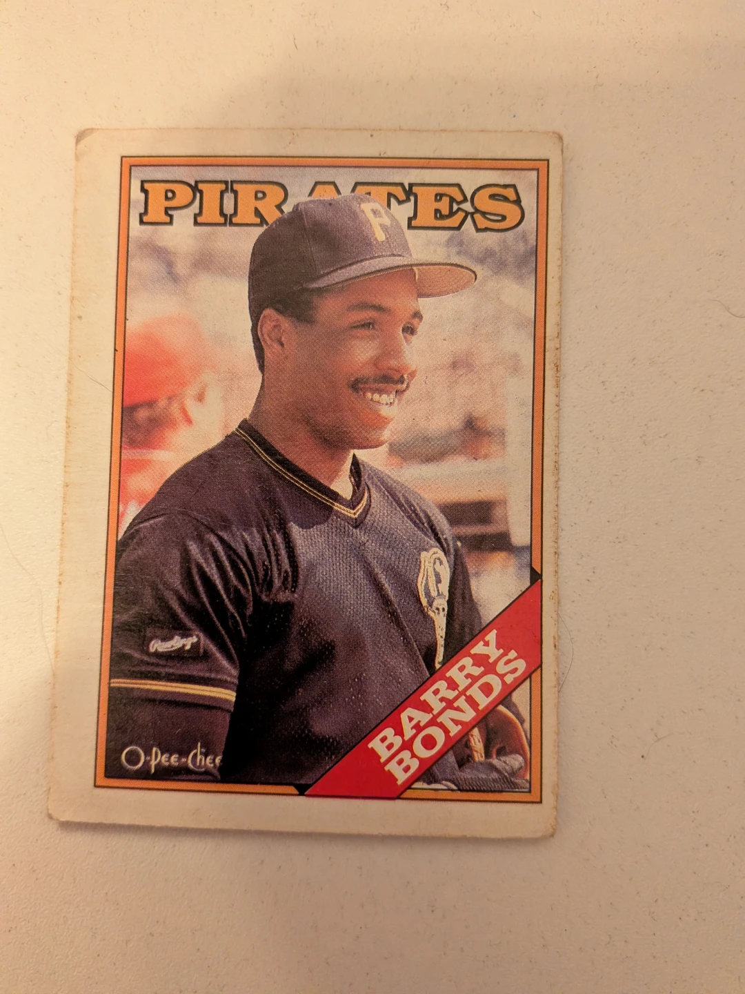 1988 O-Pee-Chee Barry Bonds Pirates Baseball Card