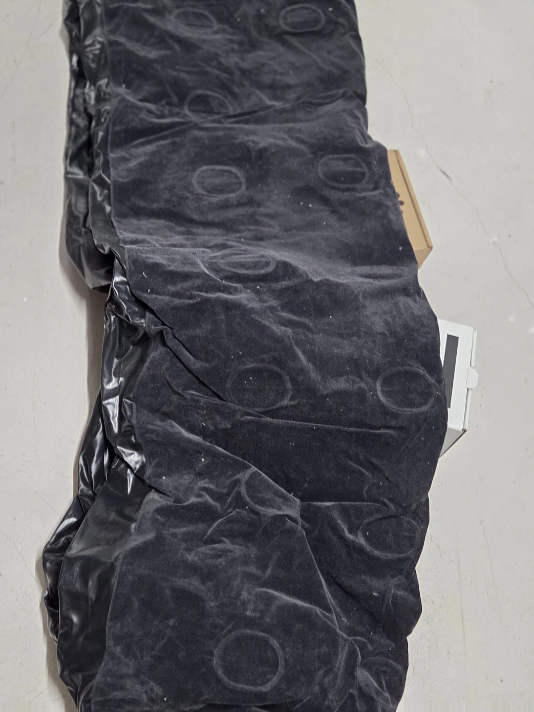 Black Inflatable Air Mattress