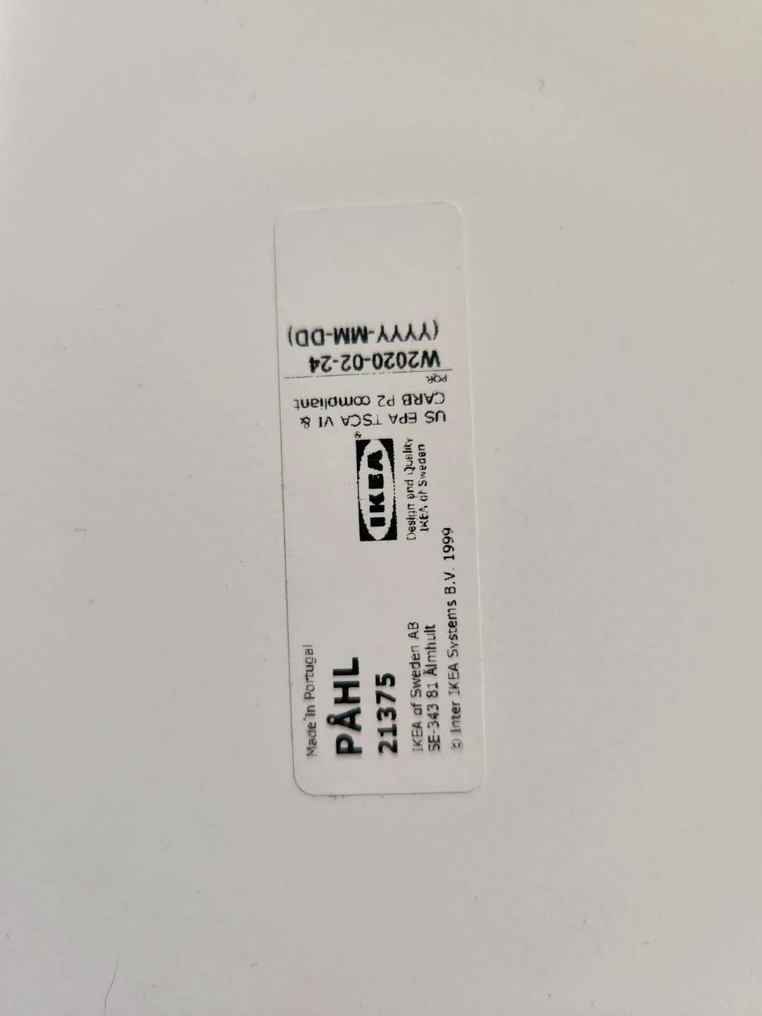 IKEA PÅHL White Desk - photo 3