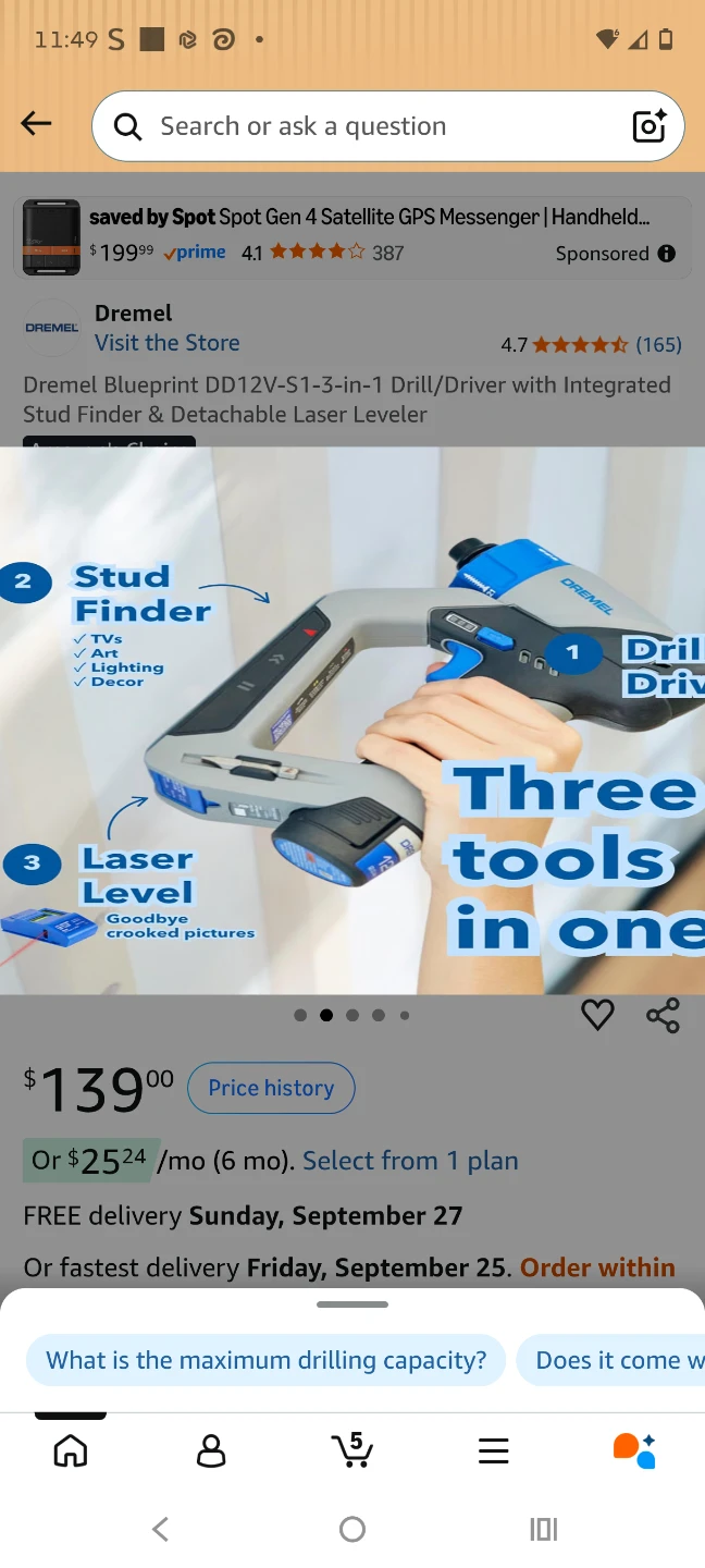 Dremel Blueprint 3-in-1 Multi-Drill - photo 5