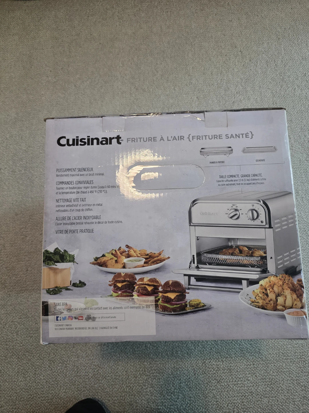 Cuisinart Compact Air Fryer AFR-25C - photo 3