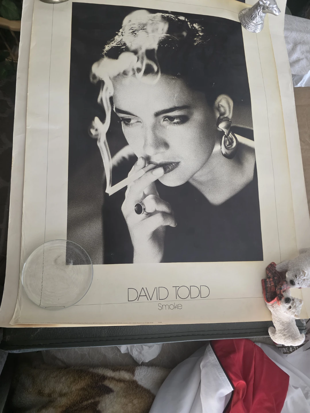 David Todd Smoke vintage art print