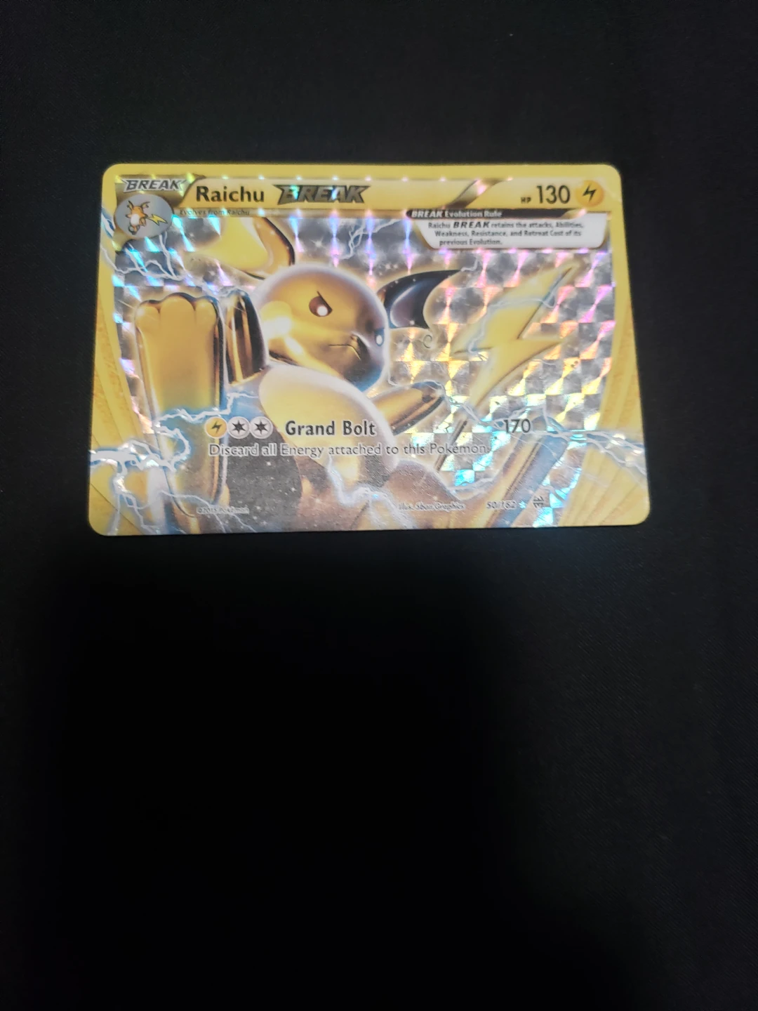 Pokemon BREAK Trading Cards - Raichu and Yveltal - photo 2