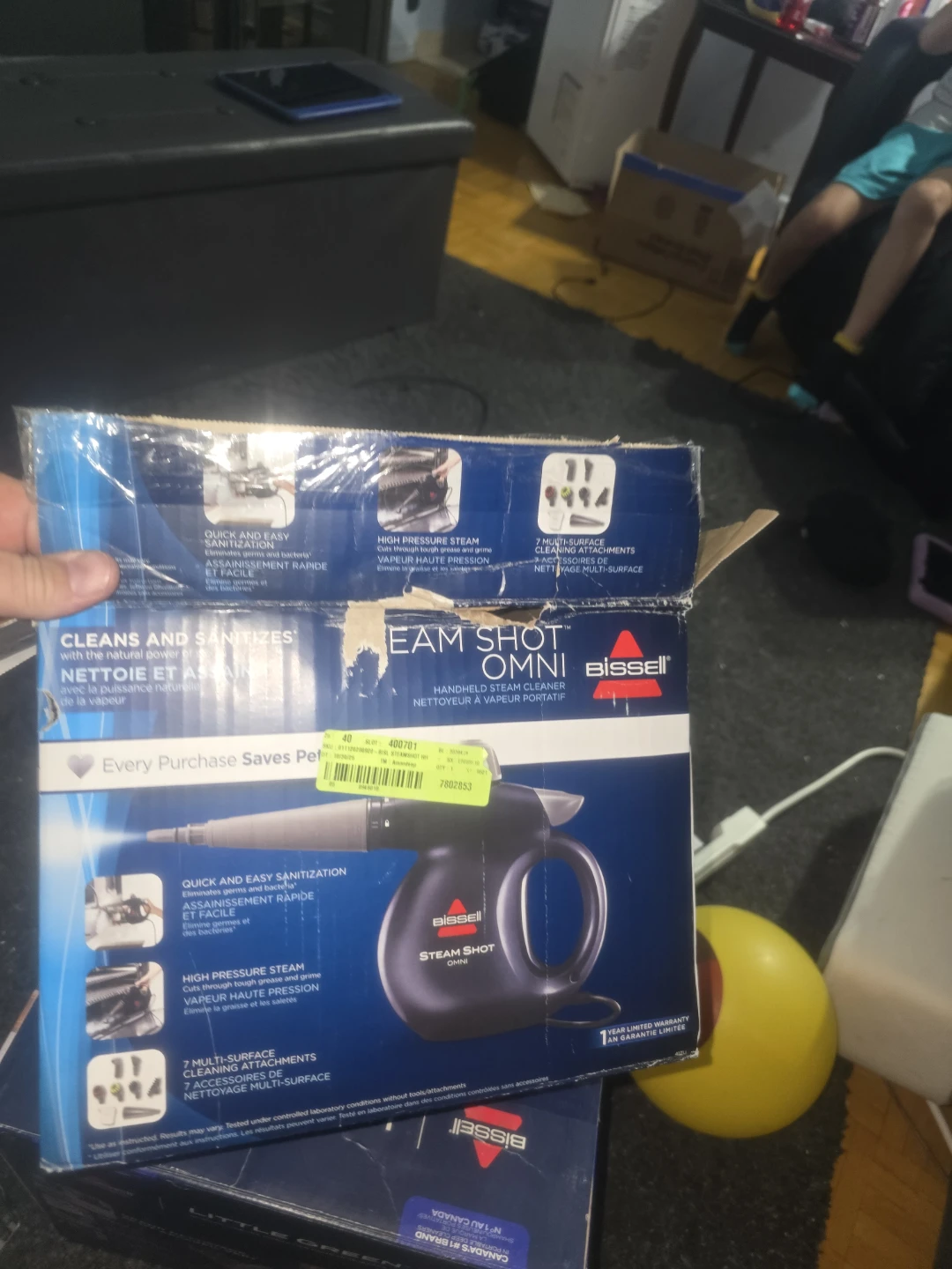 Bissell Steam Shot Omni Handheld Steam Cleaner