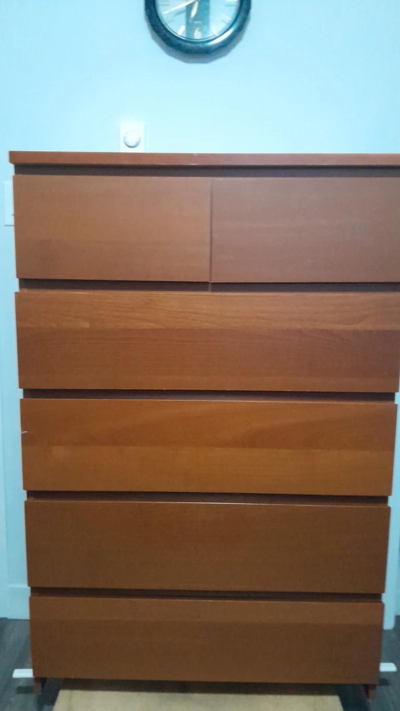 Wooden Dresser with 6 Drawers - photo 2