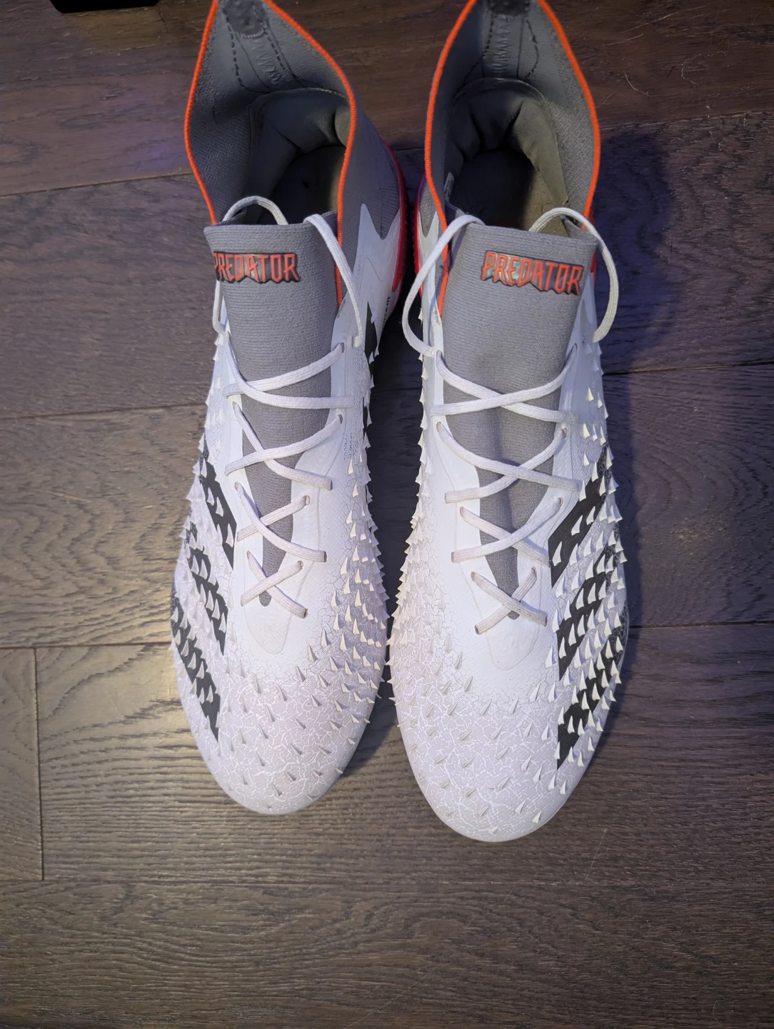 Predator Freak.1 FG 'Demonskin - White Solar Red' Soccer cleats - photo 2