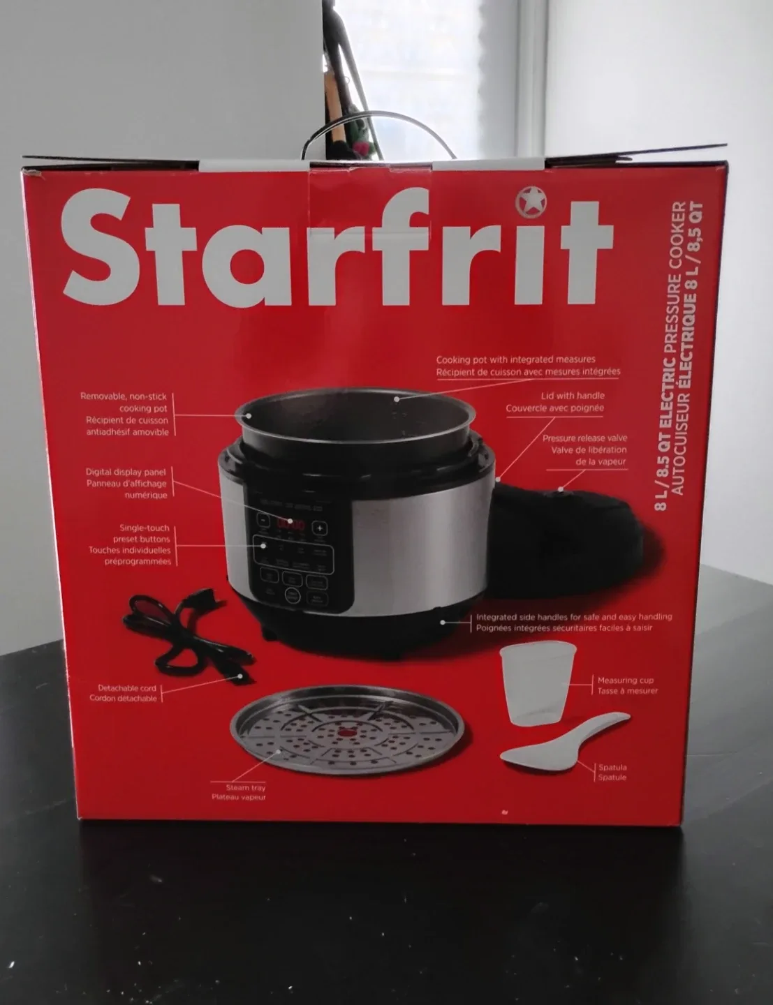 Starfrit pressure cooker (brand new, unused)