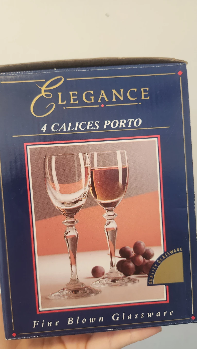 Elegance Porto Glasses, Set of 4
