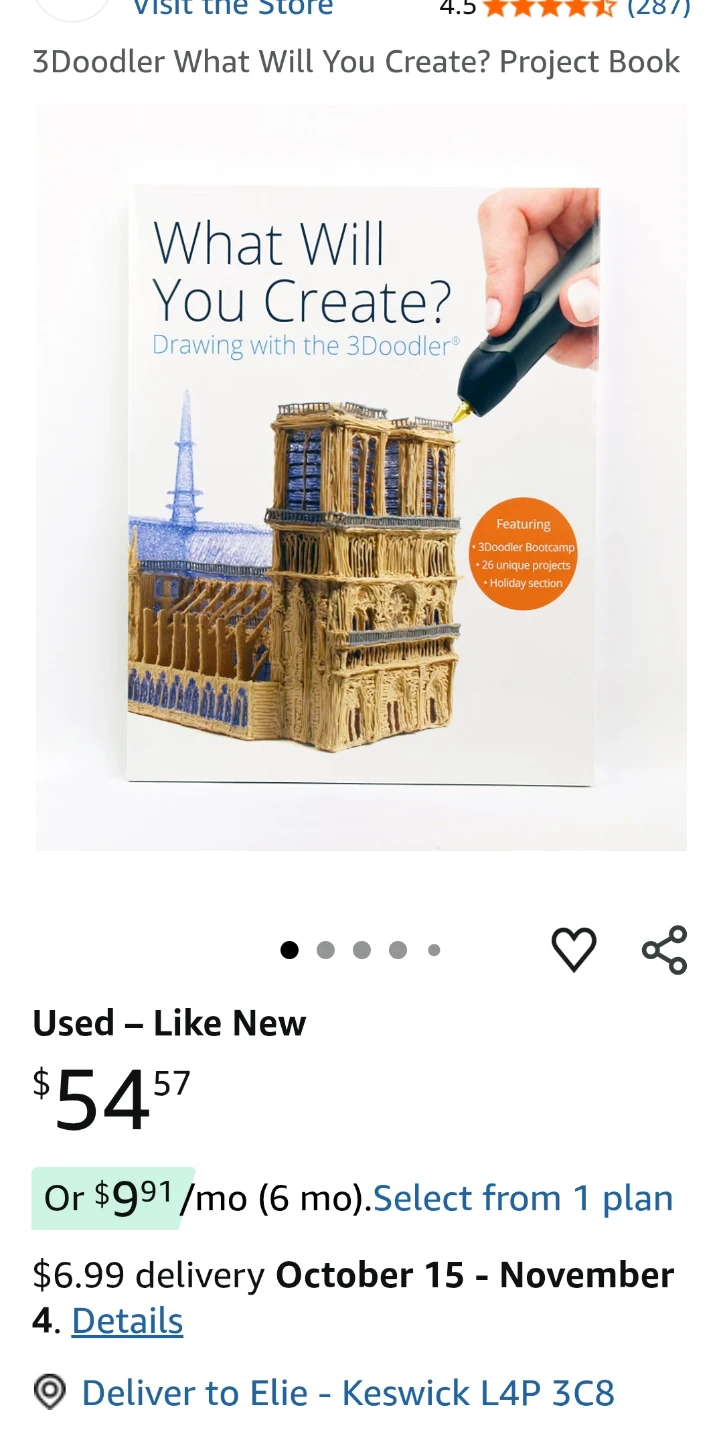 3Doodler What Will You Create Project Book