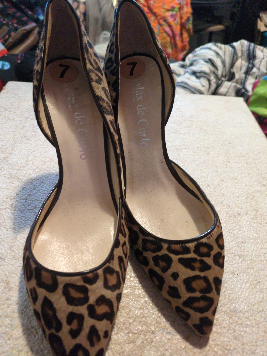 Max de Carlo Leopard Print Heels - photo 2