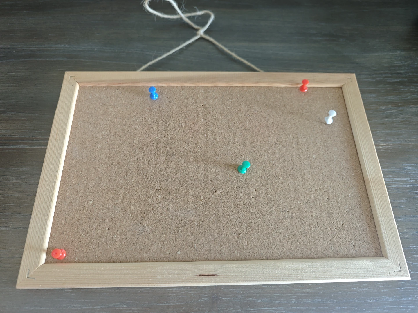 Cork Bulletin Board with Wooden Frame - photo 2