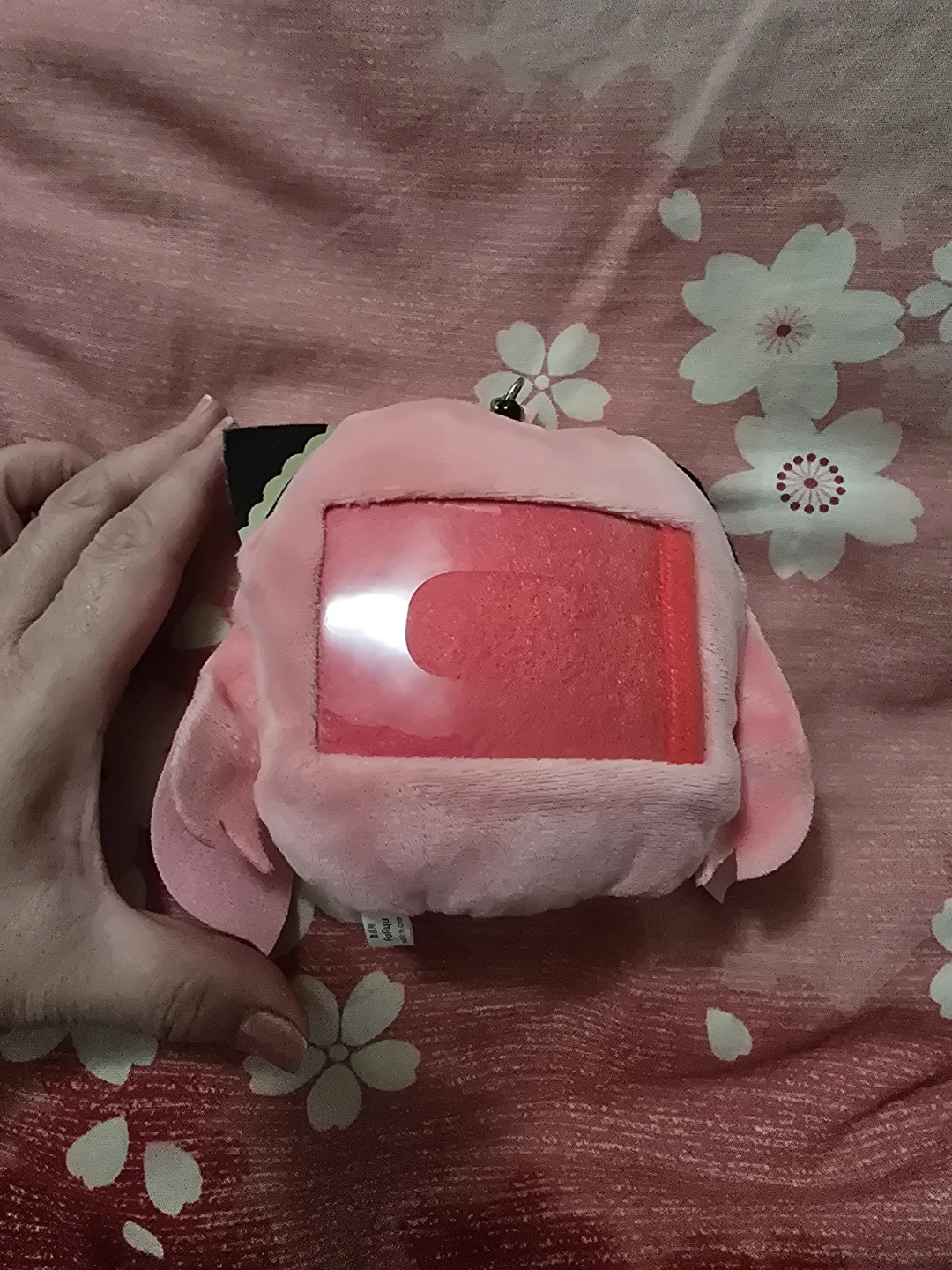 🏈SPY x FAMILY Anya Forger  Plush Pass Case Card Holder Keychain - photo 2