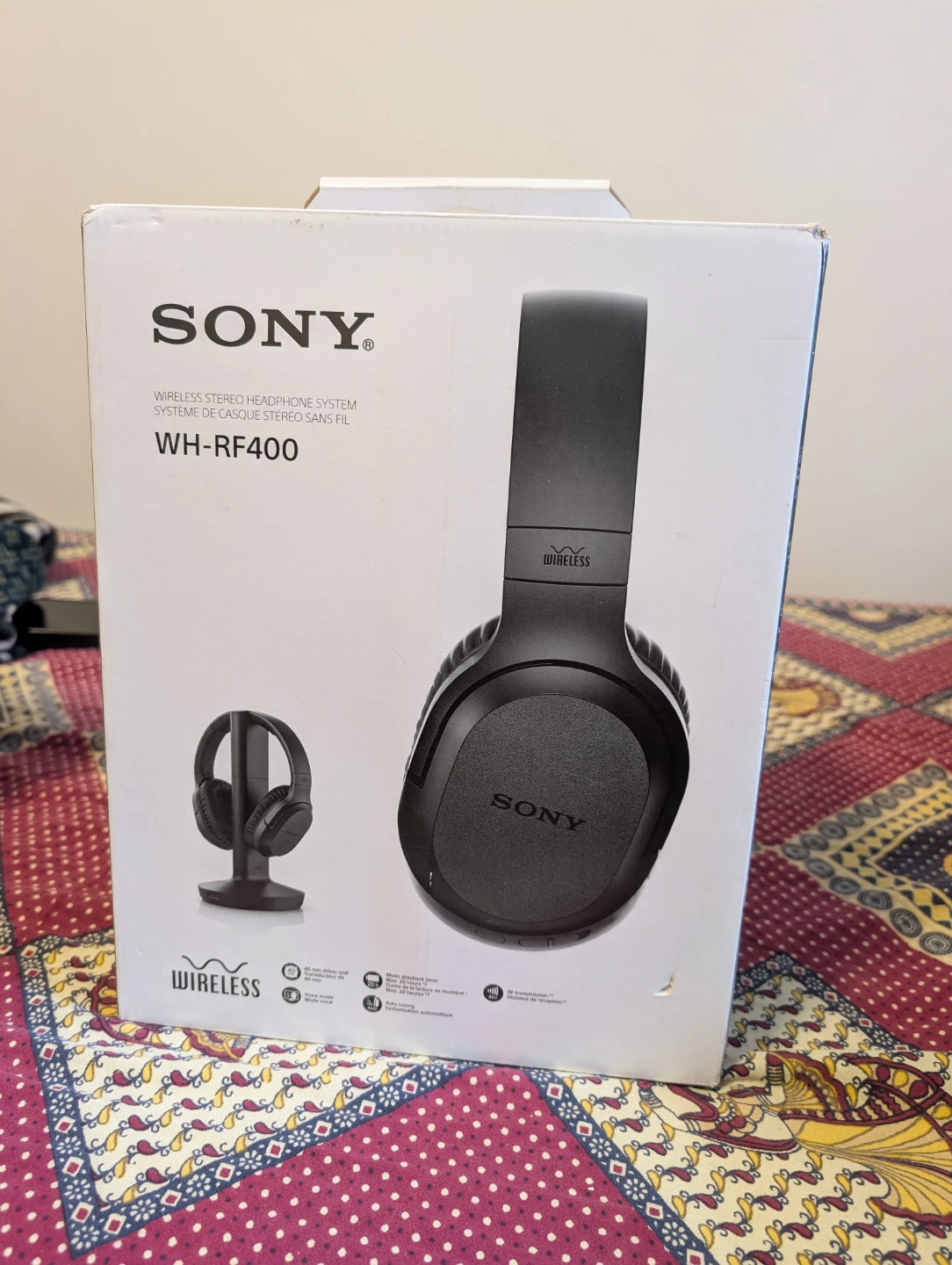 Sony WH-RF400 Wireless Stereo Headphone System