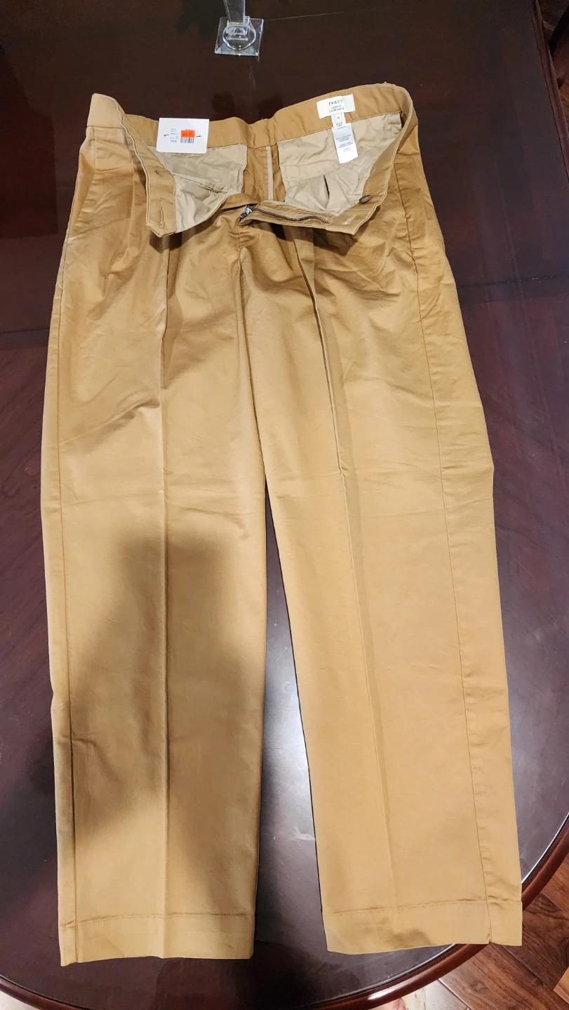 RW&CO Loose Fit Pants Tan Size 31