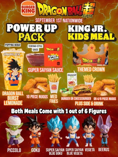 Looking For Burger King Dragon Ball Figures