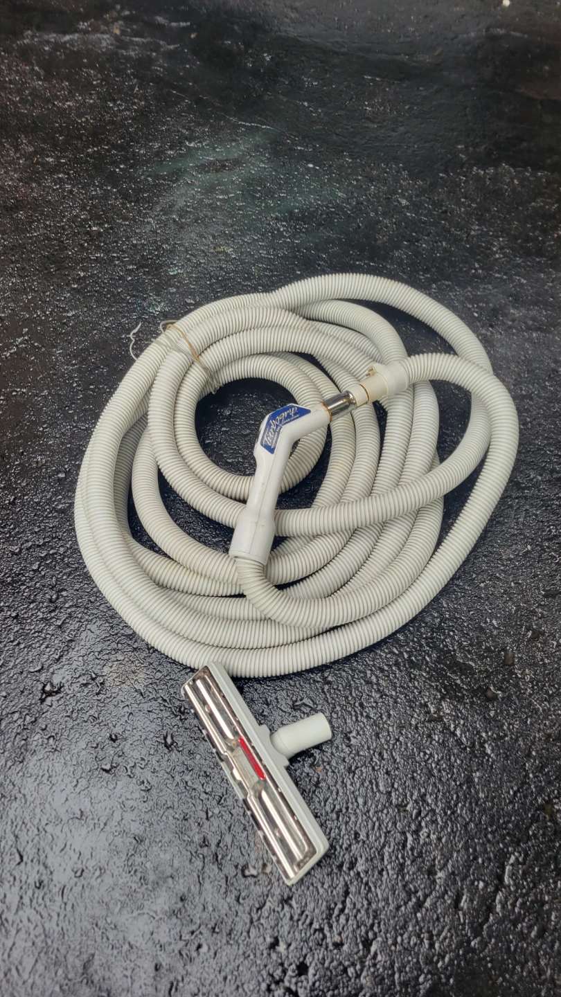 TurboGrip Central Vacuum Hose & Attachment