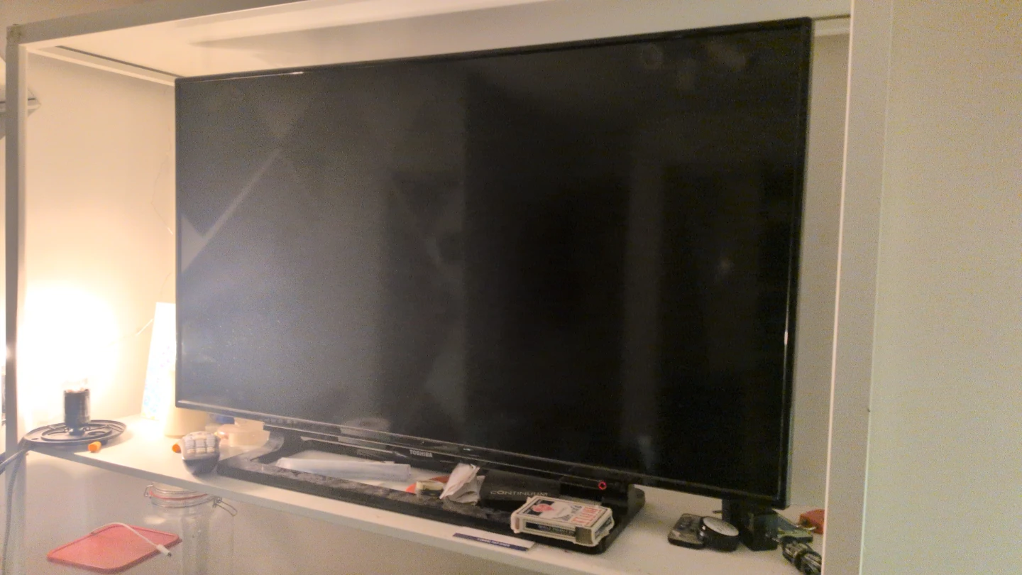 Toshiba 1080p TV (No remote) - $60