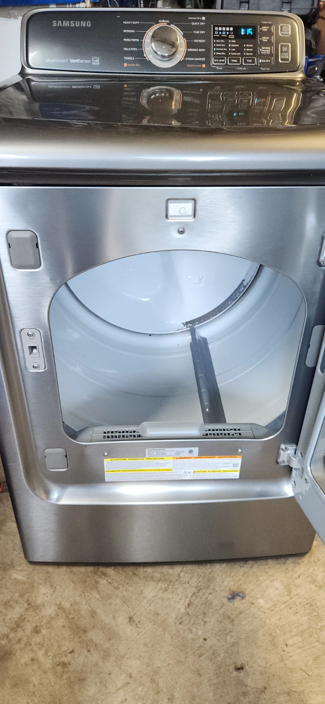 Samsung MultiSteam VentSensor Gas Dryer - photo 4