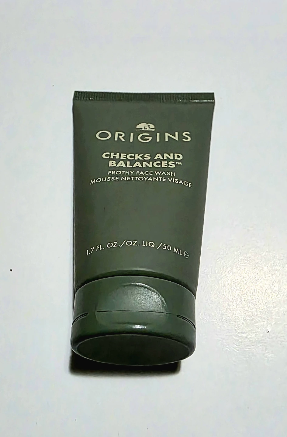 Brand New Origins Checks and Balances Frothy Face Wash