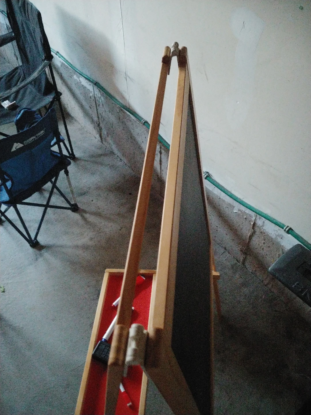 Wooden Easel Whiteboard and Chalkboard - photo 5