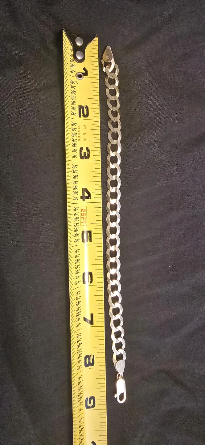 10K Gold Curb Link Bracelet - photo 5