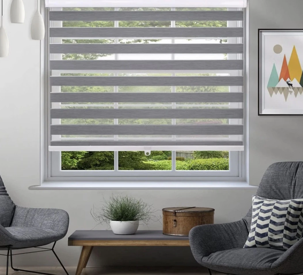 New, Cordless Zebra Roller Blinds (light in or blocked) - photo 5