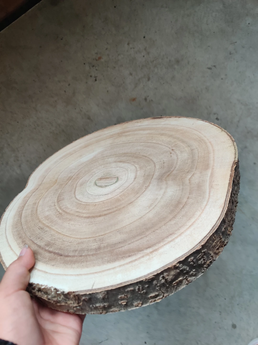Natural Wood Slab Serving Board - photo 2