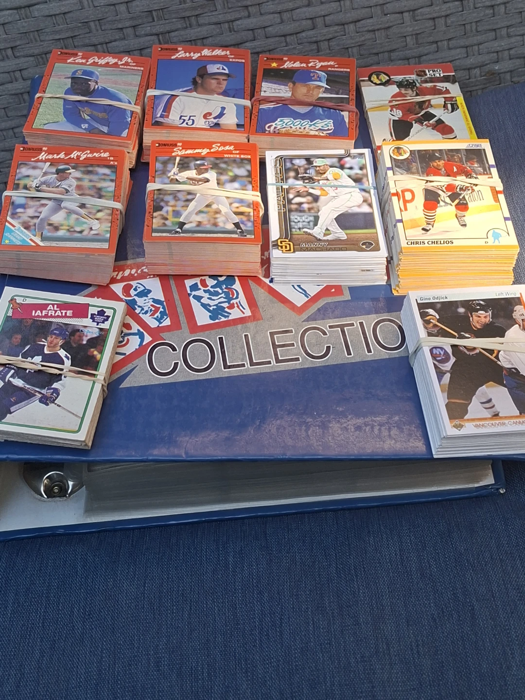Assorted Sports Trading Card Collection