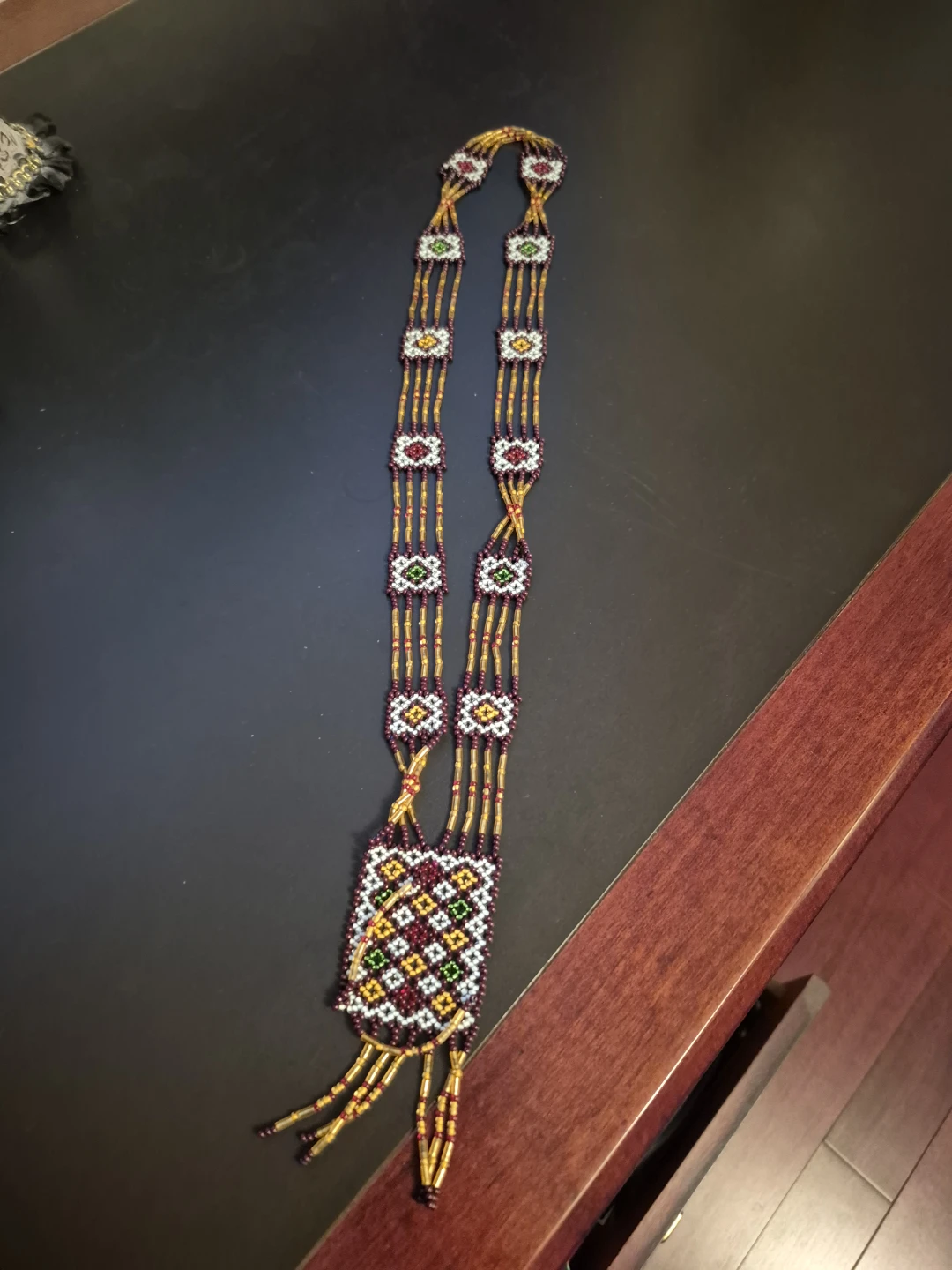 Indigenous Style Beaded Necklace