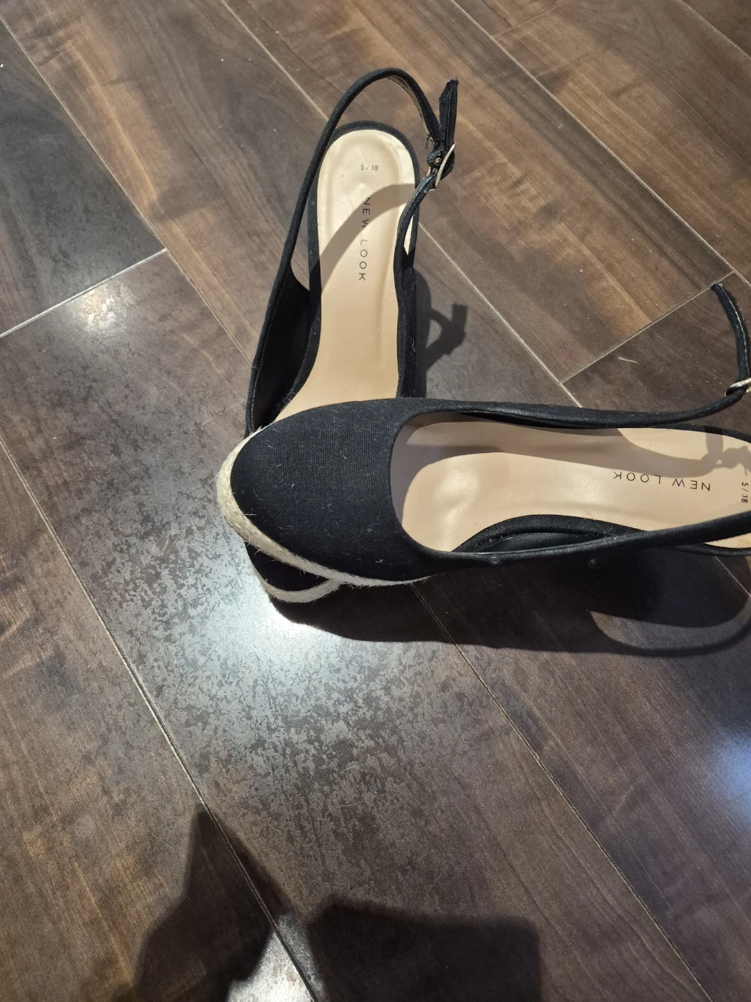New Look Black Espadrille Wedges - photo 3
