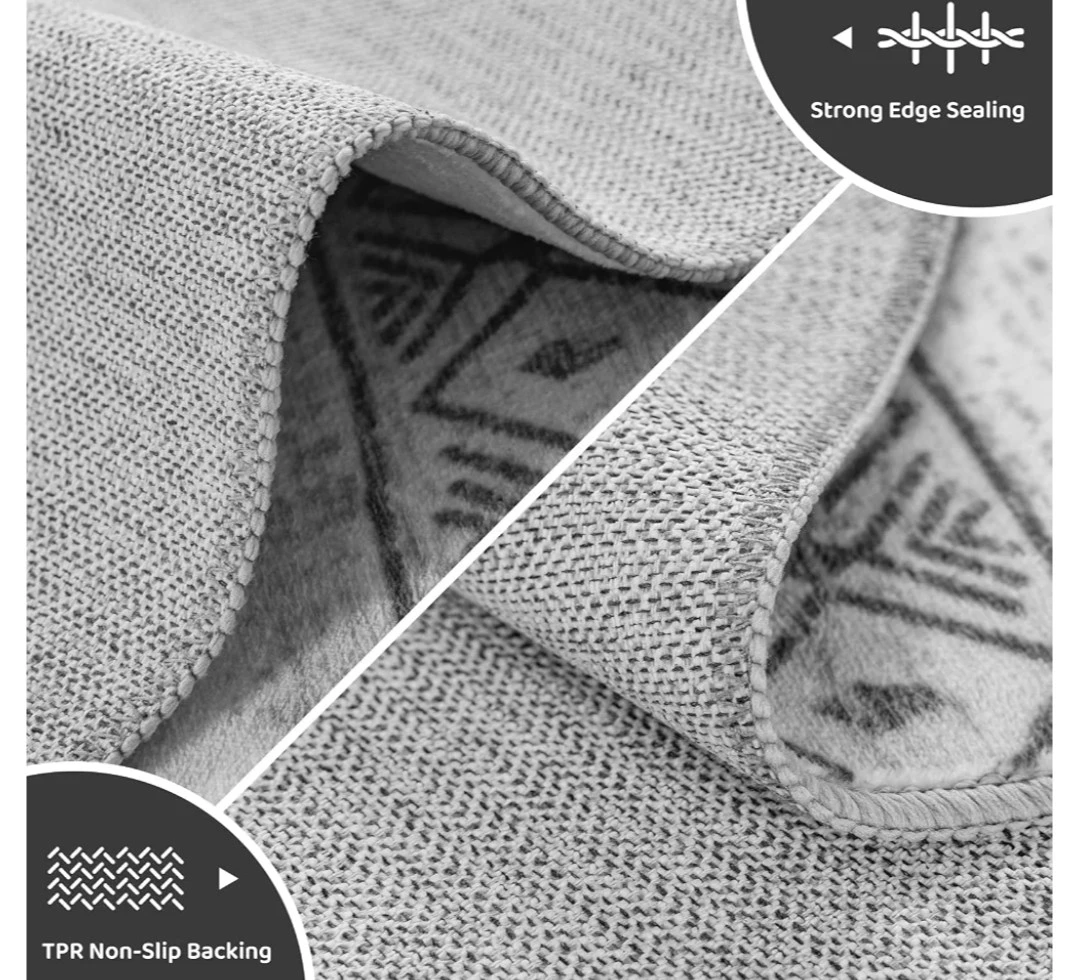 8×10 FT Machine Washable Rug - photo 5