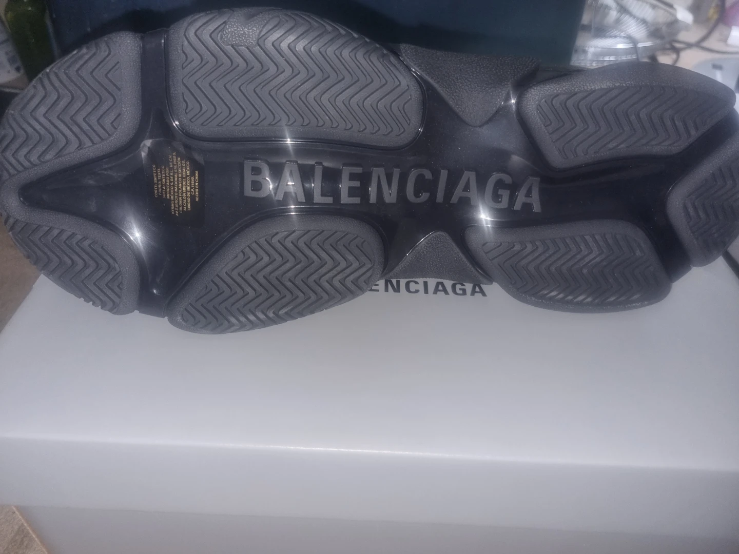 Balenciaga Triple S Black Sneakers size 45 - photo 2