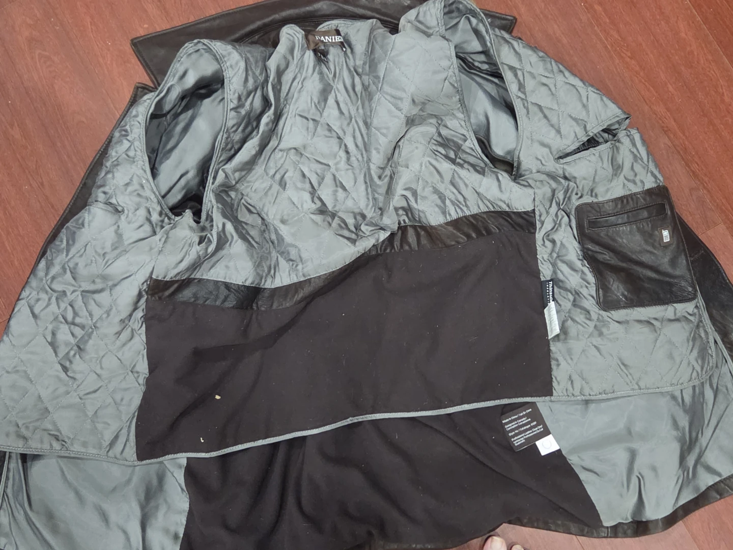 Danier Brown Leather Jacket