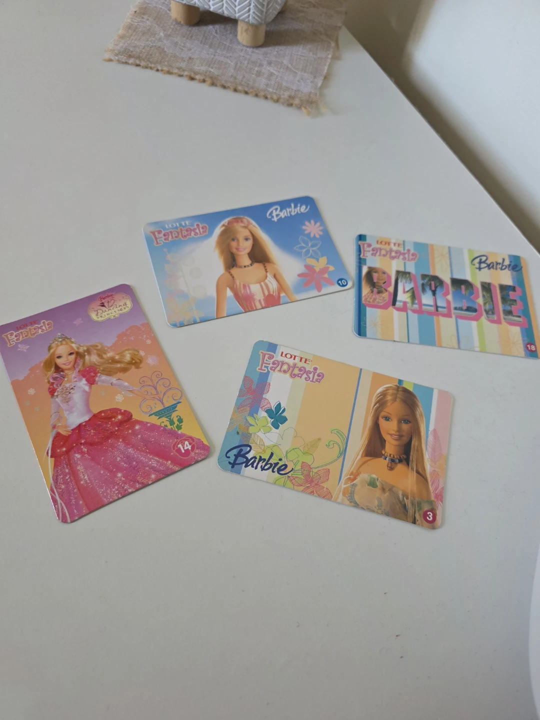 🏈 Barbie Collectible postcards - photo 3